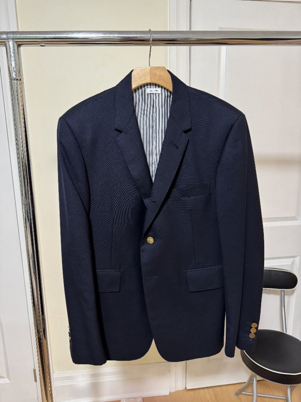 Thom Browne Navy Blazer, size 2